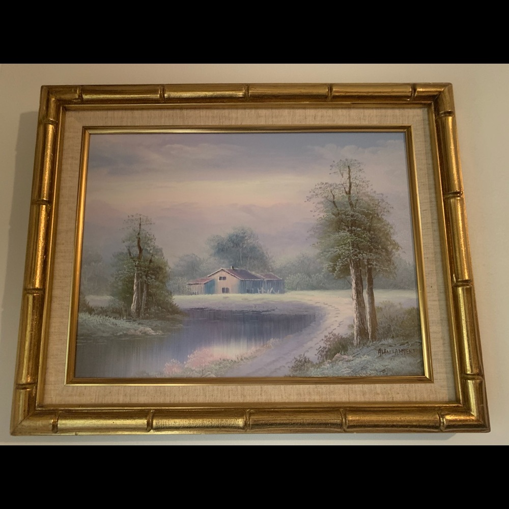 Alan lampent painting